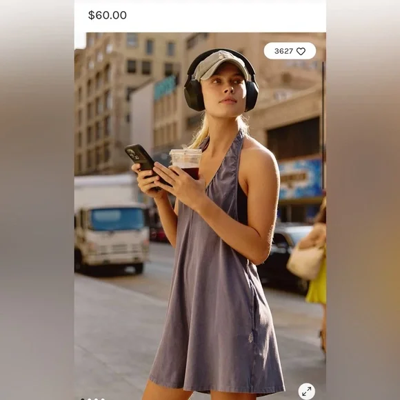 Free People Hot Shot Halter Romper - Picture 6 of 9